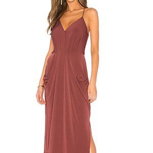 Slit Midi Dress